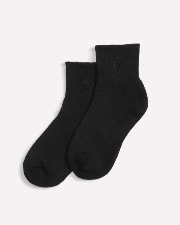 Quarter Socks - Black Cheap