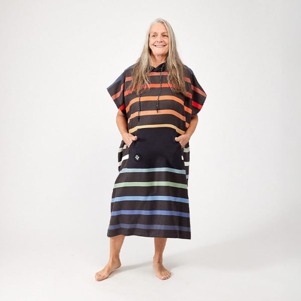 Changing Poncho: Pinstripes Multi Discount