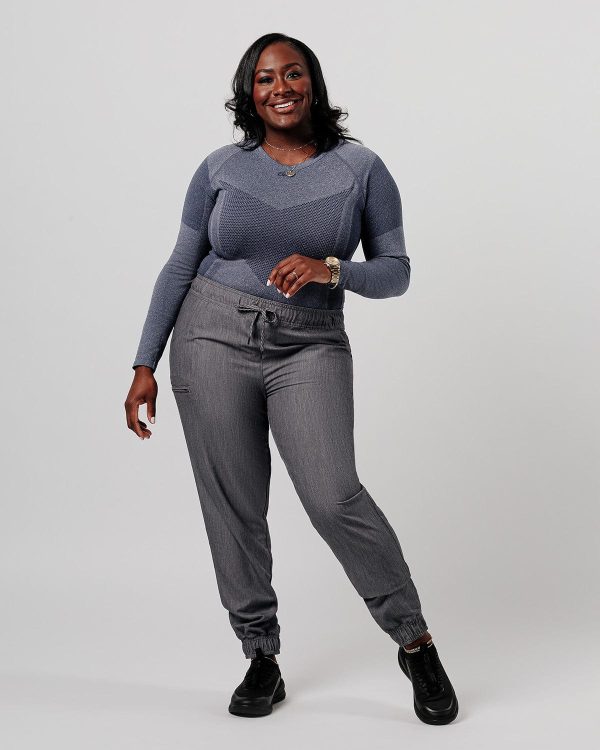 Women s Featherlite™ Underscrub - Heather Navy Online Hot Sale - Image 4
