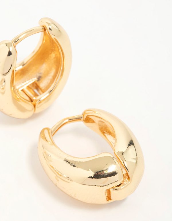 Mixed Metal Hoop Earrings 2-Pack For Discount - Image 5