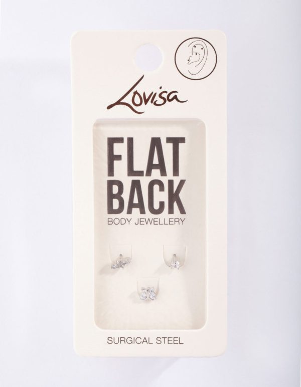 Surgical Steel  Fine Butterfly Flat Back Pack Online Hot Sale - Image 3