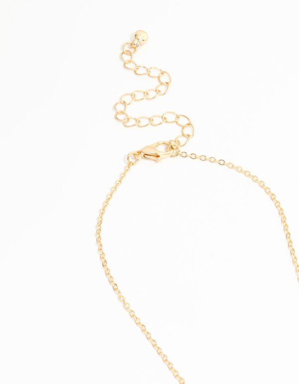 Kids Gold Bunny Heart BFF Pendant Necklaces 2-Pack Sale - Image 3