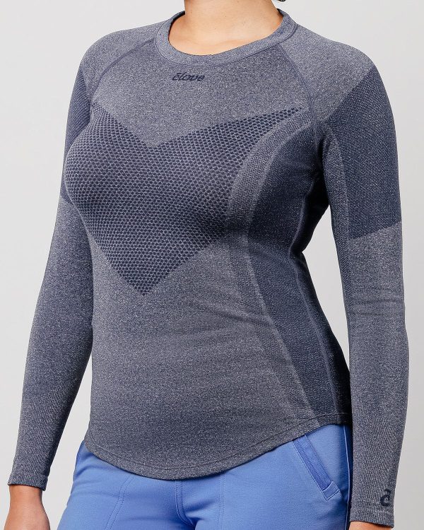 Women s Featherlite™ Underscrub - Heather Navy Online Hot Sale - Image 5