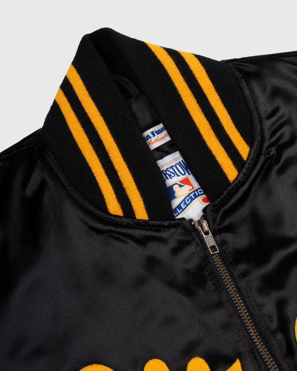 Roberto Clemente 1970 Authentic All Satin Varsity Jacket For Discount - Image 2