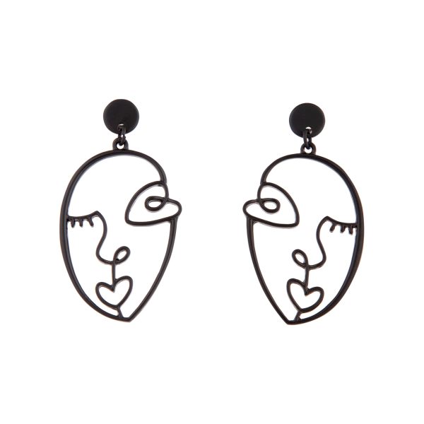 Black Artist Inspired Face Earrings Online