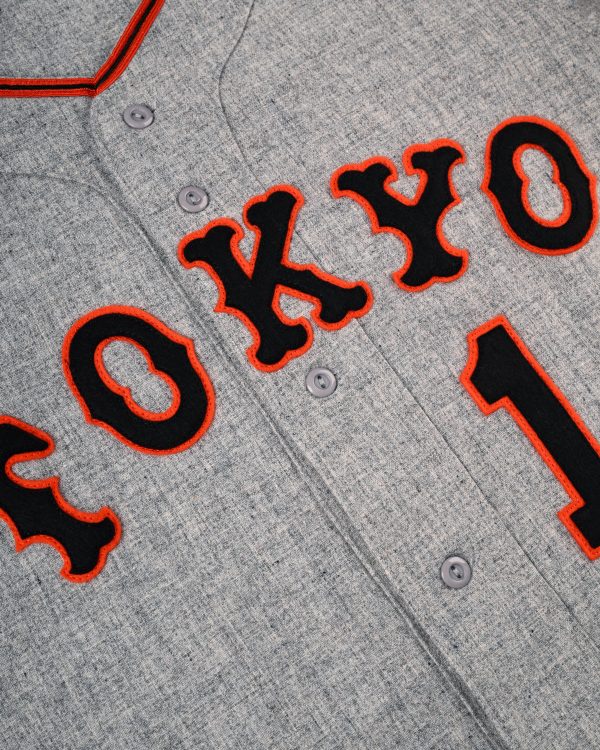 Tokyo Kyojin (Giants) 1961 Authentic Wool Road Baseball Jersey Online Hot Sale - Image 3