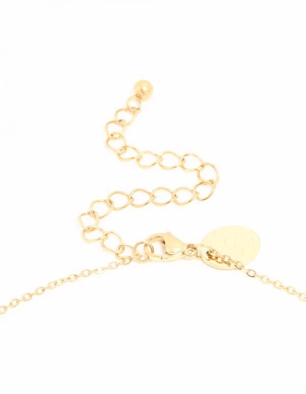 Waterproof Gold Plated Stainless Steel Evil Eye Charms Necklace Discount - Image 5