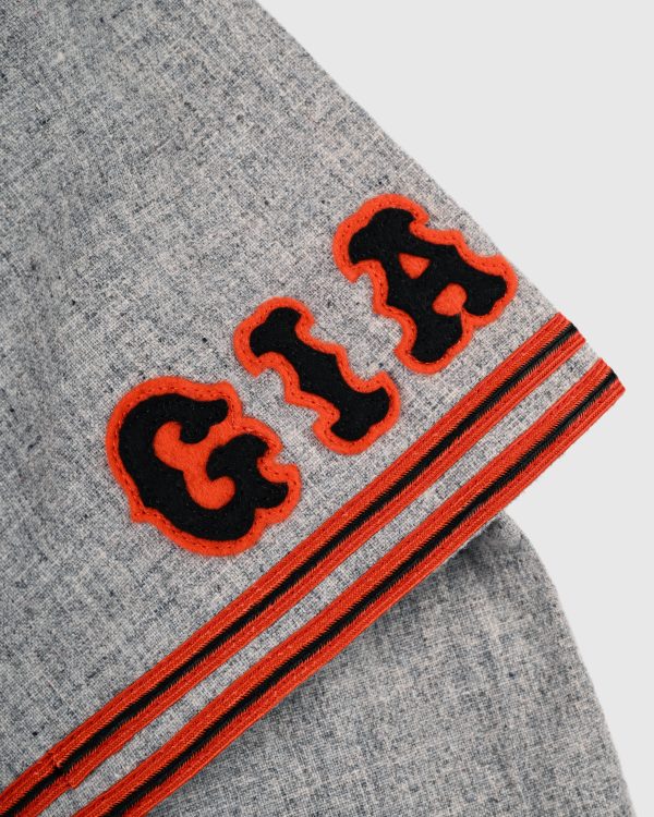 Tokyo Kyojin (Giants) 1961 Authentic Wool Road Baseball Jersey Online Hot Sale - Image 4