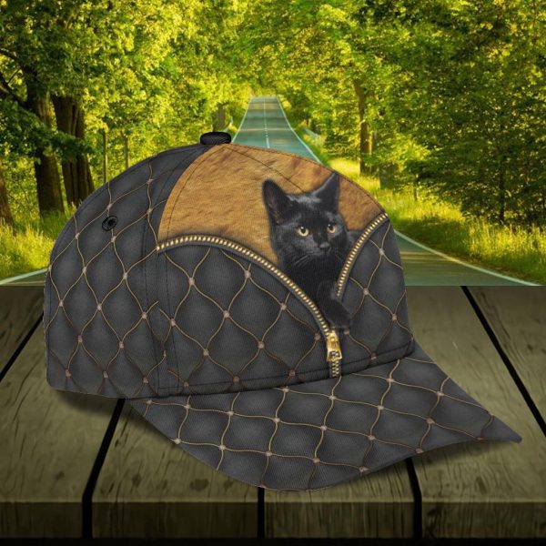 Cat Classic Cap, Gift for Cat Lovers, Cat Mom - CP3001PA For Cheap - Image 2
