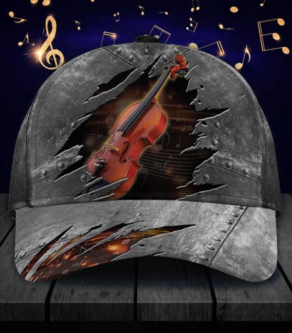 Violin Classic Cap, Gift for Music Lovers, Violin Lovers - CP2880PA For Cheap