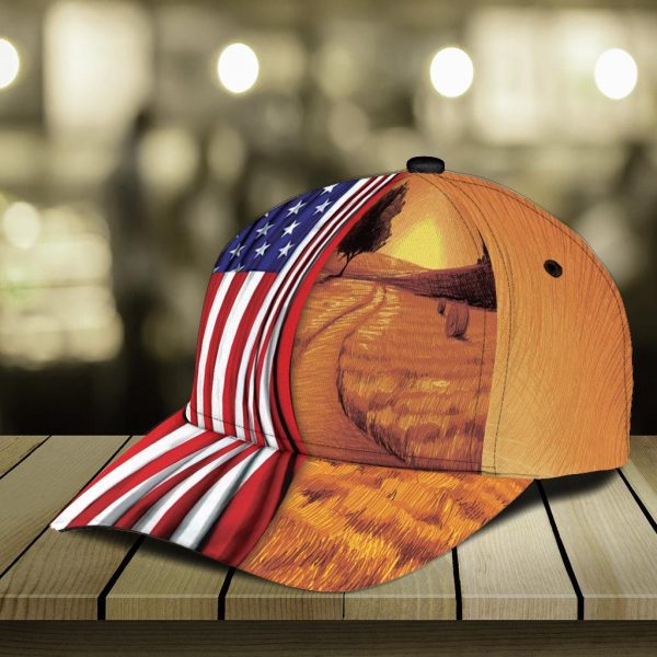 Horse And Flag Personalized Classic Cap, Personalized Gift for Horse Lovers - CP009PS For Cheap - Image 5