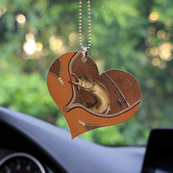Fishing Transparent Acrylic Car Ornament, Gift for Fishing Lovers - CO092PA Online now