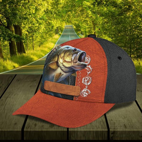 Personalized Fishing Classic Cap, Personalized Gift for Fishing Lovers - CP107PS on Sale - Image 5