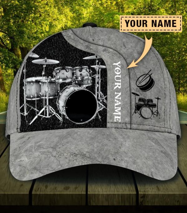 Personalized Drum Classic Cap, Personalized Gift for Music Lovers, Drum Lovers - CP1541PS Online Hot Sale