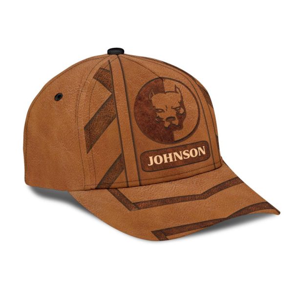 Personalized Pitbull Classic Cap, Personalized Gift for Pitbull Lovers - CP250CT For Discount - Image 3