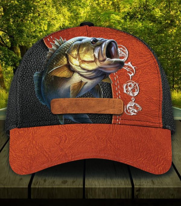 Personalized Fishing Classic Cap, Personalized Gift for Fishing Lovers - CP107PS on Sale - Image 2