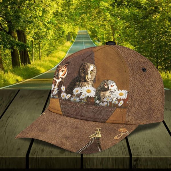 Owl Classic Cap, Gift for Owl Lovers - CP2834PA Online - Image 4