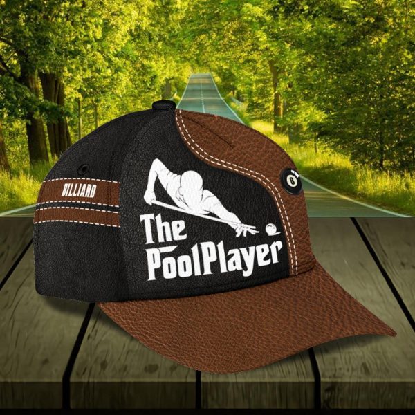 Personalized Billiard Classic Cap, Personalized Gift for Billiard Snooker Lovers, Billiard Snooker Players - CP1361PS Fashion - Image 3