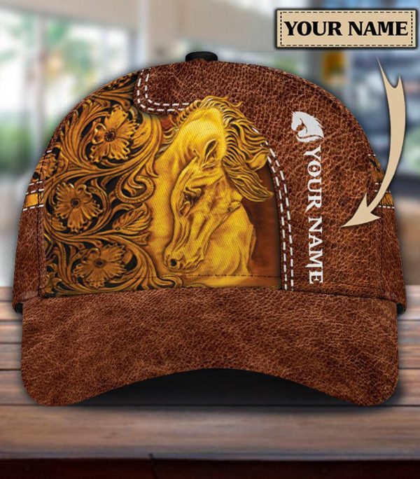 Personalized Horse Classic Cap, Personalized Gift for Horse Lovers - CP1338PS on Sale
