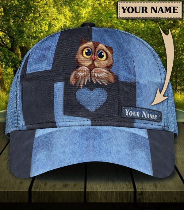 Personalized Owl Classic Cap, Personalized Gift for Owl Lovers - CP1389PS Discount