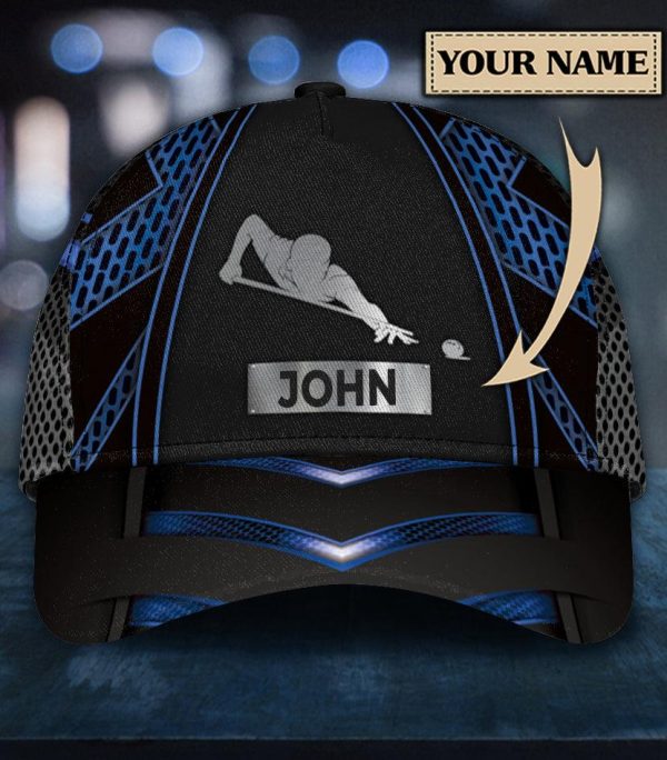 Personalized Billiard Classic Cap, Personalized Gift for Billiard Snooker Lovers, Billiard Snooker Players - CP1533PS Supply