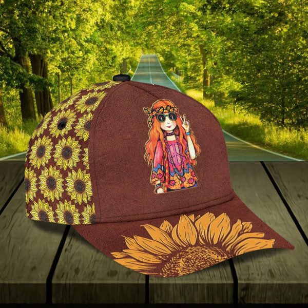 Personalized Hippie Classic Cap, Personalized Gift for Hippie Life, Hippie Lovers - CP1520PS For Sale - Image 3