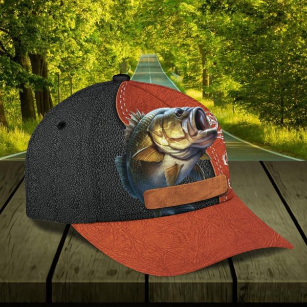 Personalized Fishing Classic Cap, Personalized Gift for Fishing Lovers - CP107PS on Sale - Image 3