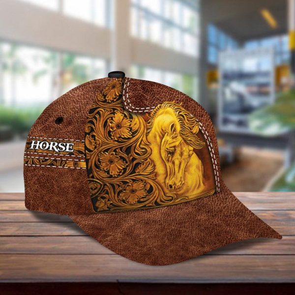 Personalized Horse Classic Cap, Personalized Gift for Horse Lovers - CP1338PS on Sale - Image 3