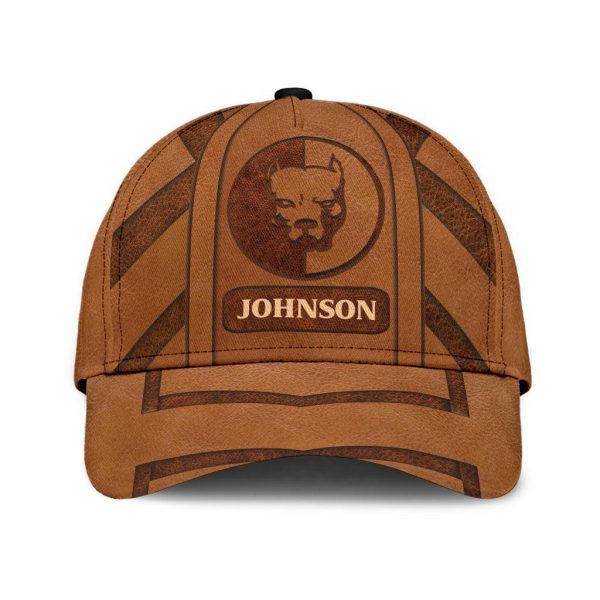 Personalized Pitbull Classic Cap, Personalized Gift for Pitbull Lovers - CP250CT For Discount - Image 2