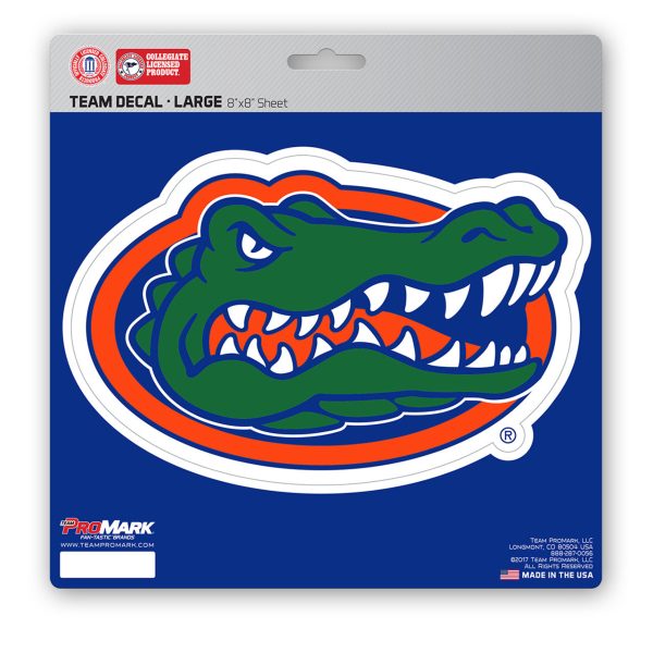 Florida Gators Decal 8x8 Die Cut Cheap